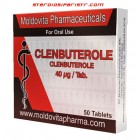 Moldovita Pharma Clenbuterol 40mcg 50 Tablet